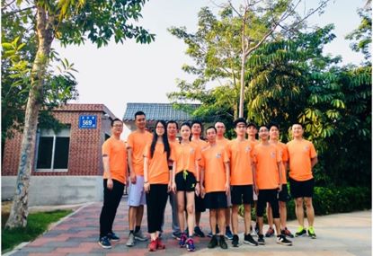 喜报：：：热烈庆祝0638太阳集团官网光电跑团正式成立！